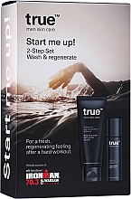 Zestaw - True Men Skin Care Advanced Age & Pollution Defence Start Me UP! (f/cr/50ml + f/gel/200ml) — Zdjęcie N5