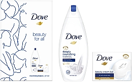 Zestaw - Dove Nourishing Beauty Gift Set (sh/gel/250ml + soap/100g) — Zdjęcie N3