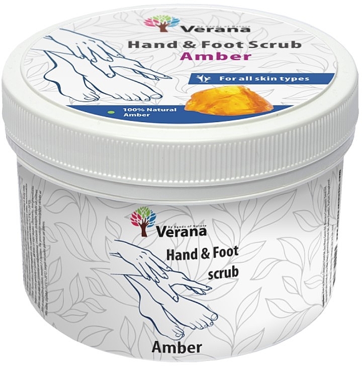 Peeling do dłoni i stóp Amber - Verana Hand & Foot Scrub Amber — Zdjęcie N1