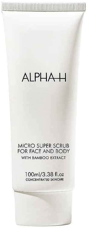 Peeling do twarzy i ciała - Alpha-H Micro Super Scrub For Face And Body — Zdjęcie N1