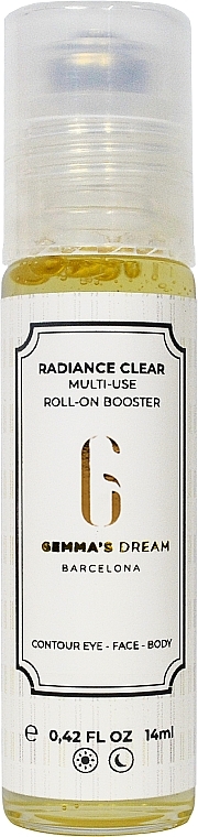 Wielofunkcyjne serum do twarzy - Gemma's Dream Radiance Clear Multi-Use Roll-On Booster — Zdjęcie N1
