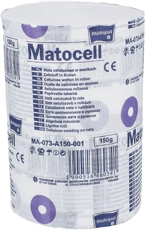 Wełna celulozowa, w rolce - Matopat Matocell — Zdjęcie N1