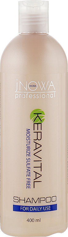 Szampon do włosów do codziennego użytku - jNOWA Professional KeraVital Moisturize Sulfate Free Shampoo — Zdjęcie N1