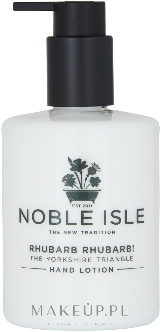 Noble Isle Rhubarb Rhubarb - Balsam do rąk — Zdjęcie 250 ml