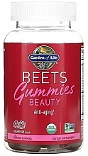 Kup Suplement diety wspierający skórę, włosy i paznokcie, smak malinowy - Garden of Life Beets Gummies Beauty