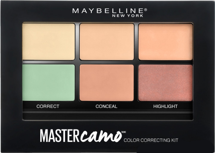 Paletka korektorów do twarzy - Maybelline New York Master Camo Color Correcting Concealer Kit