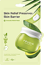 Kup Nawilżająca maseczka w płachcie do twarzy z ekstraktem z awokado - Frudia Skin Relief Preserves Skin Barrier