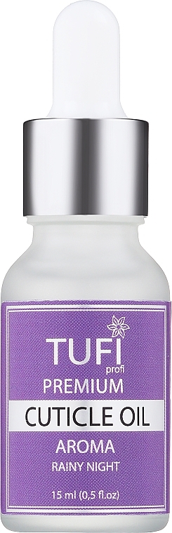 Oliwka do skórek Deszczowa noc - Tufi Profi Premium Aroma