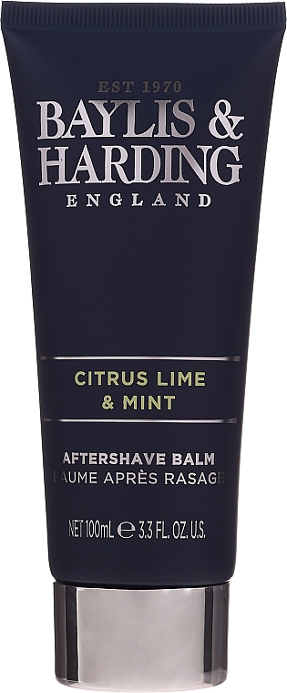 Zestaw dla mężczyzn - Baylis & Harding Men's Citrus Lime & Mint Bag (hair/body/wash 100 ml + face/wash 100 ml + a/sh/balm 100 ml + acc) — Zdjęcie N6