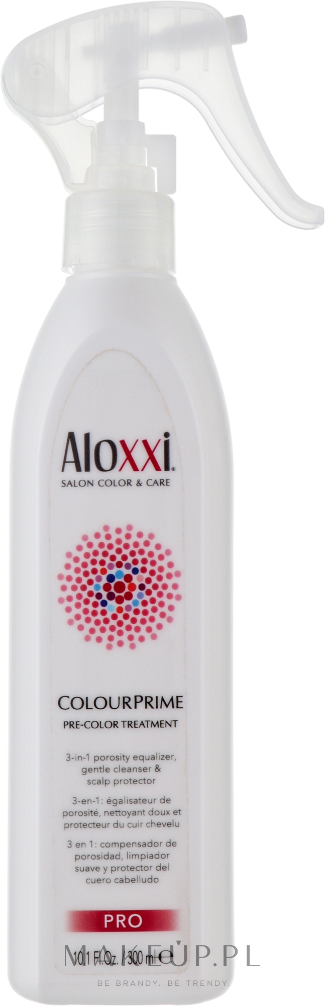 Spray do włosów przed koloryzacją - Aloxxi Colourprime Pre-Color Treatment — Zdjęcie 300 ml
