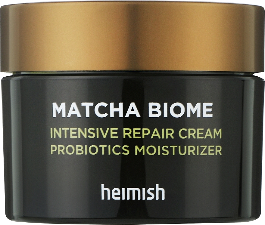 Probiotyczny krem rewitalizujący do twarzy - Heimish Matcha Biome Intensive Repair Cream