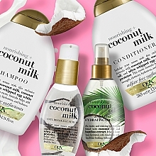 Odżywka do włosów z mleczkiem kokosowym - OGX Nourishing Coconut Milk Conditioner — Zdjęcie N3