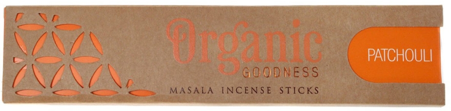 Patyczki zapachowe - Song Of India Organic Goodness Patchouli — Zdjęcie N1