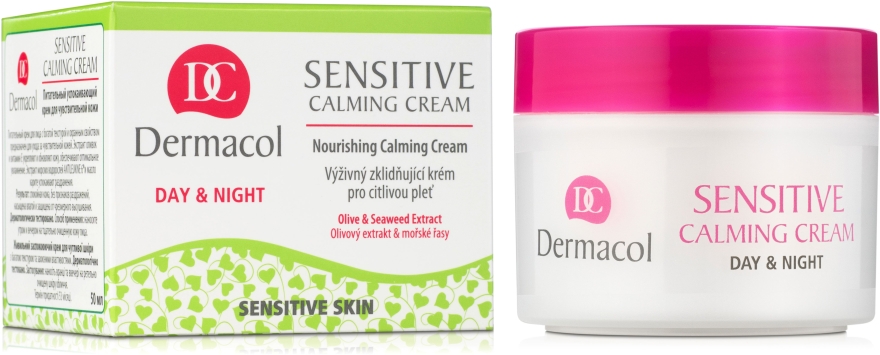 Odżywczy krem łagodzący do skóry wrażliwej - Dermacol Sensitive Calming Cream — Zdjęcie N1