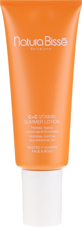 Letni balsam do twarzy i ciała - Natura Bisse C+C Vitamin Summer Lotion — Zdjęcie N2