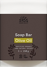 Organiczne pielęgnujące mydło w kostce Oliwa z oliwek - Urtekram Olive Oil Soap Bar Organic — Zdjęcie N1