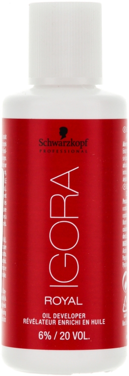 Olejkowy utleniacz - Schwarzkopf Professional Igora Royal Oil Developer 6% 20 vol. — Zdjęcie N1