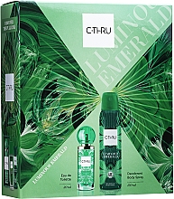 Kup C-Thru Luminous Emerald - Zestaw zielony (edt 30 ml + deo 150 ml)