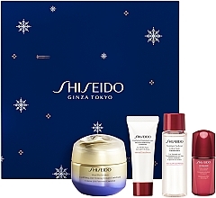 Zestaw - Shiseido Vital Perfection Enriched Holiday Kit (f/cr/50ml + clean/foam/15ml + f/lot/30ml + f/conc/10ml) — Zdjęcie N2
