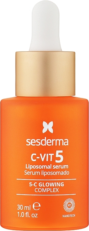 Rozświetlające serum do twarzy - SesDerma Laboratories C-Vit 5 Liposome Serum — Zdjęcie N1