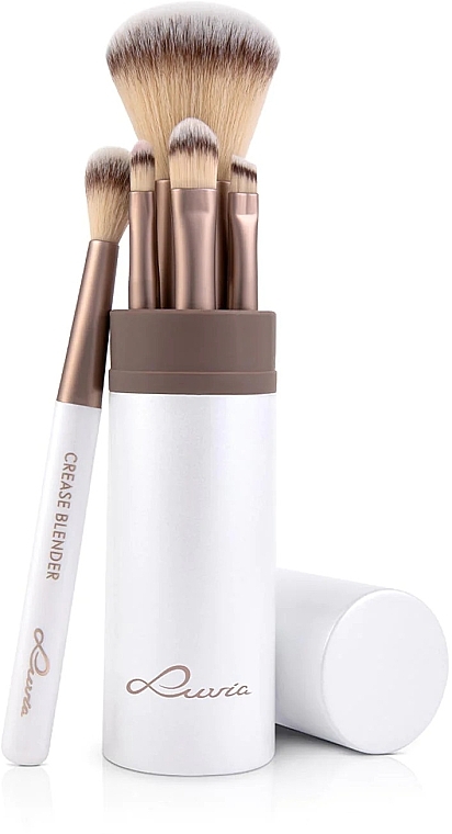 Zestaw pędzli do makijażu, 5 szt. - Luvia Cosmetics Macchiato Travel Brush Set — Zdjęcie N1