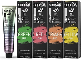 Farba do włosów - Sensus Direct Fluo — Zdjęcie N1