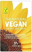Kup Regenerująca maska w płachcie do twarzy z ekstraktem ze słonecznika - She’s Lab The Natural Vegan Mask Sunflower