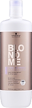 Neutralizujący szampon do włosów blond - Schwarzkopf Professional BlondMe Cool Blondes Neutralizing Shampoo — Zdjęcie N2