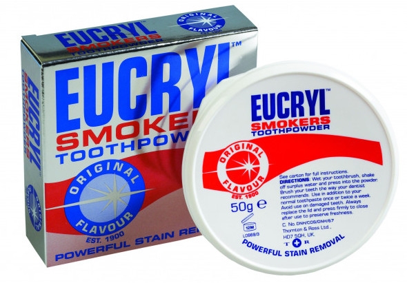 Wybielający puder do zębów - Eucryl Toothpowder Original Flavour — Zdjęcie N2