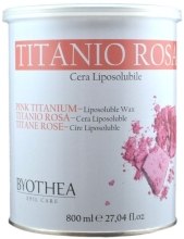 Kup Rozpuszczalny w tłuszczach wosk do depilacji Różowy tytan - Byothea Titano Rosa Cera Liposolubilc