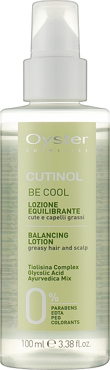 Balsam do włosów - Oyster Cosmetics Cutinol Be Cool Balsam Normalization Sebum  — Zdjęcie N1