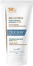 Kup Fluid do twarzy przeciw przebarwieniom SPF 50+ - Ducray Melascreen Protective Anti-spots Fluid SPF 50 Normal to Combination Skin