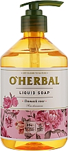 Kup Mydło w płynie z ekstraktem z róży damasceńskiej - O'Herbal Damask Rose Liquid Soap