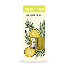 Olejek-żel do pielęgnacji paznokci Ananas - Moyra Nail Care Oil Gel Pineapple — Zdjęcie N1