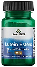 Kup Kapsułki na zdrowie oczu, 20 mg 60 szt. - Swanson Synergistic Eye Health Eye and Vision