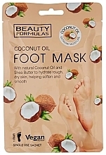 Kup Maska do stóp z olejem kokosowym - Beauty Formulas Coconut Oil Foot Mask