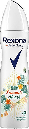 Antyperspirant w sprayu - Rexona Women Summer Moves Antyperspirant Spray — Zdjęcie N1