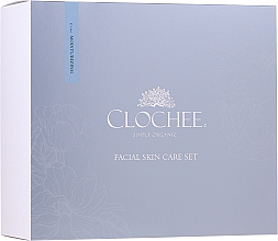 Kup Zestaw - Clochee Facial Skin Care Moisturising Set (ser 30 ml + eye/cr 15 ml + candle)