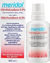 Płyn do płukania jamy ustnej na problemy z dziąsłami - Meridol® Chlorheksydyna 0,2% — Zdjęcie N2