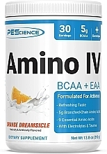 Suplement diety Lody pomarańczowe - PEScience Amino IV Orange Dreamsicle — Zdjęcie N2