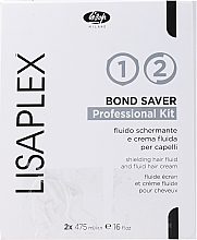 PRZECENA! Zestaw - Lisap Lisaplex Bond Saver Kit (h/fluid/475 ml + h/filler/475 ml) * — Zdjęcie N3