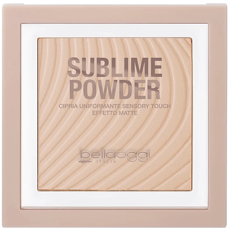 Matujący puder do twarzy - Bellaoggi Sublime Powder — Zdjęcie N1