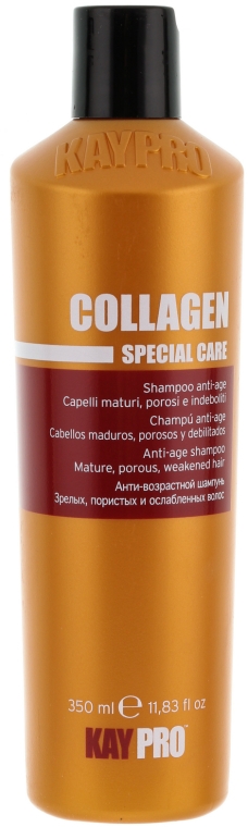 Szampon z kolagenem do porowatych i osłabionych włosów - KayPro Special Care Shampoo