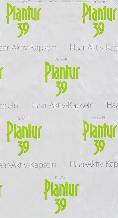 Leczenie do włosów w kapsułkach - Plantur 39 Haar-Aktiv-Kapseln — Zdjęcie N1
