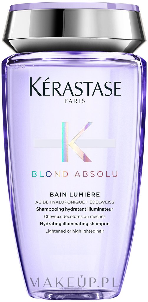 Nawilżająca kąpiel rozświetlająca do włosów blond - Kérastase Blond Absolu Bain Lumiére Shampoo — Zdjęcie 250 ml