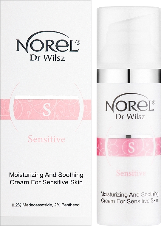 Ochronny krem do twarzy do skóry wrażliwej - Norel Sensitive Vanishing Protective Cream — Zdjęcie N2