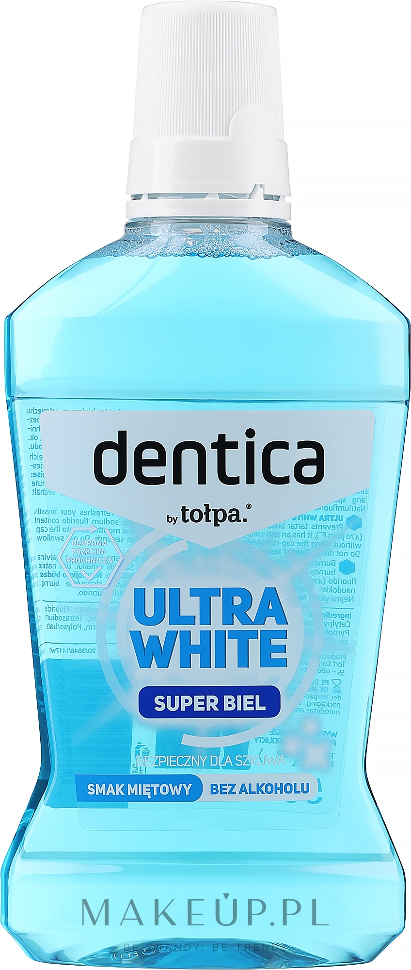 Płyn do płukania jamy ustnej - Dentica White Fresh — Zdjęcie 500 ml
