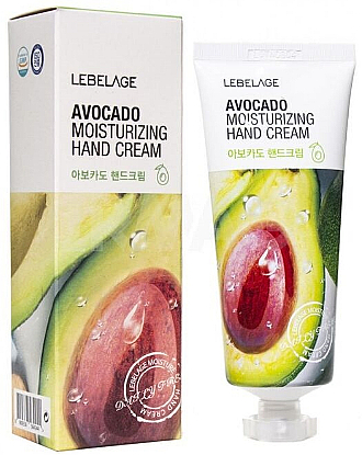 Krem do rąk z ekstraktem z awokado - Lebelage Avocado Moisturizing Hand Cream — Zdjęcie N1