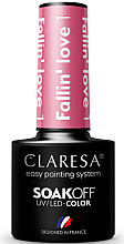 Żelowy lakier do paznokci - Claresa Fallin Love Soak Off UV/LED Color — Zdjęcie N1