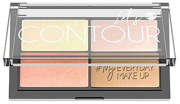 Paleta do konturowania twarzy - Bell Let’s Contour! Face Palette — Zdjęcie N1